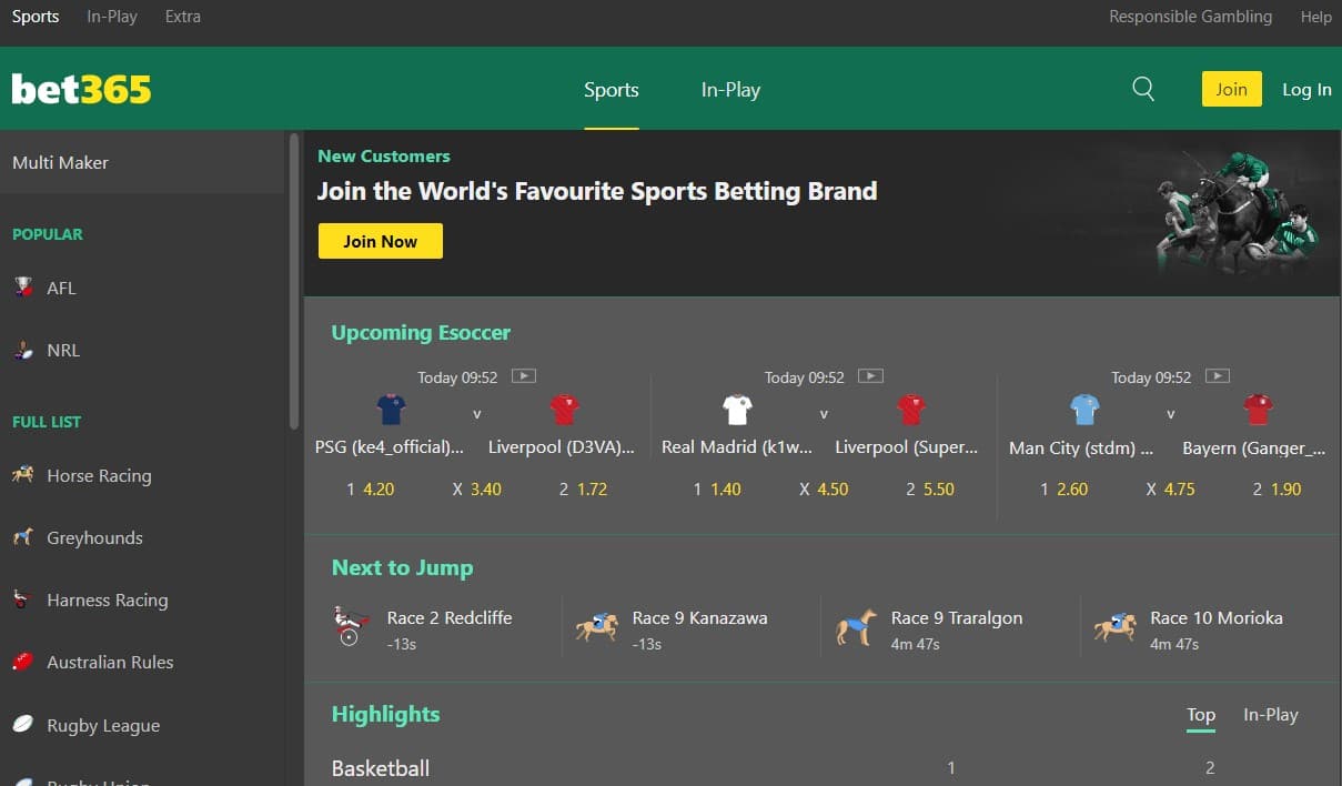 bet 365